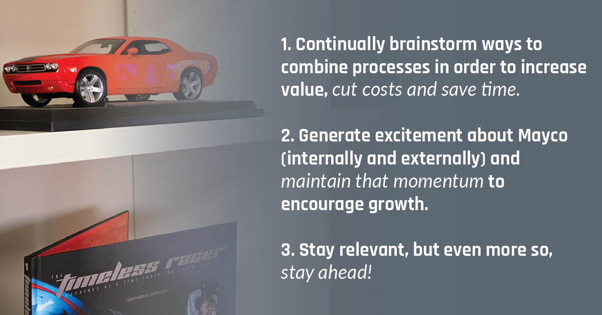 three main goals of the design team
