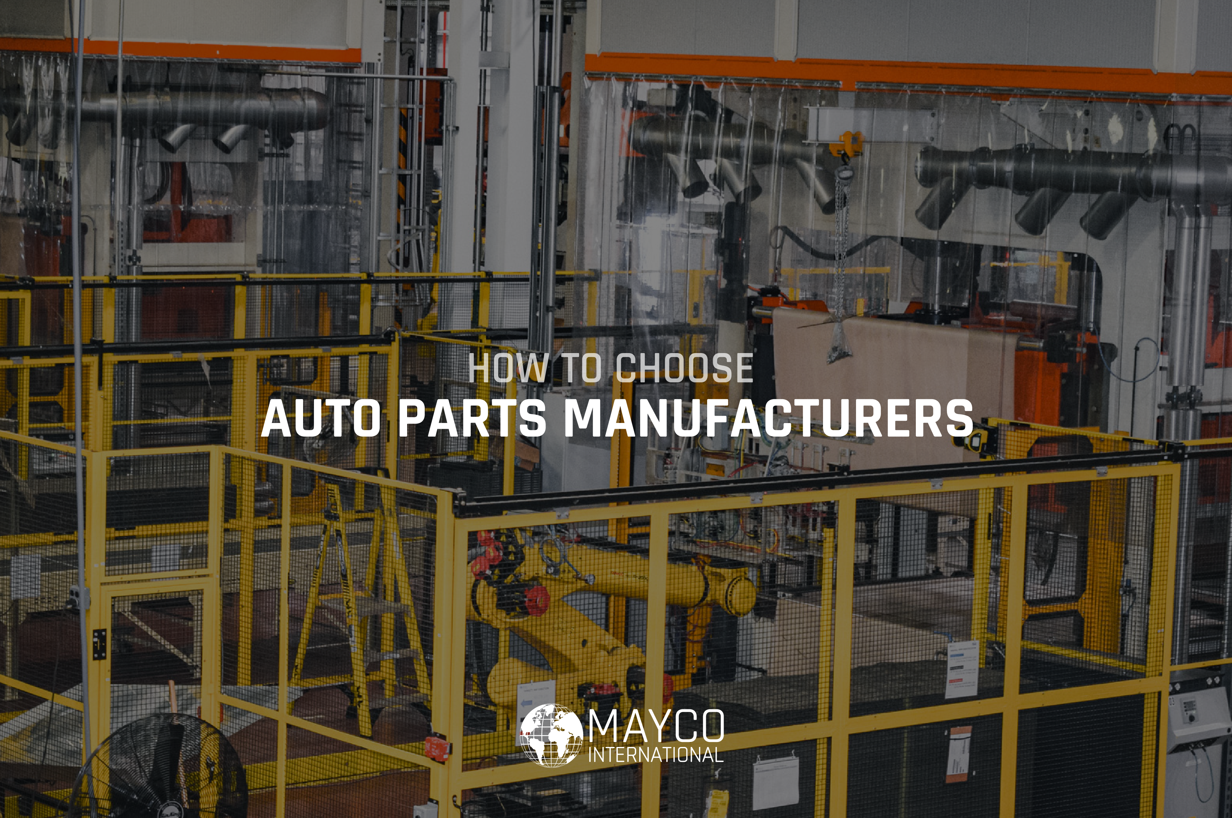 auto parts manufacturers
